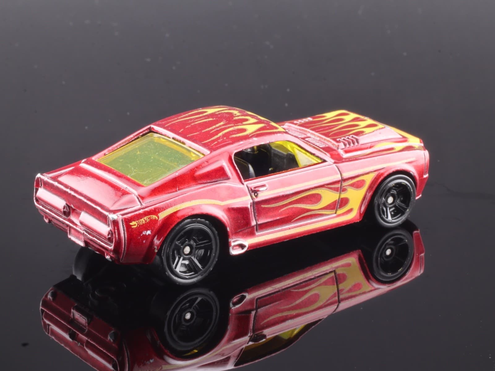 2019 Hot Wheels Flames ~ 1967 SHELBY GT-500 (10/10) ~ Collector # 33/250 - Thumbnail 5