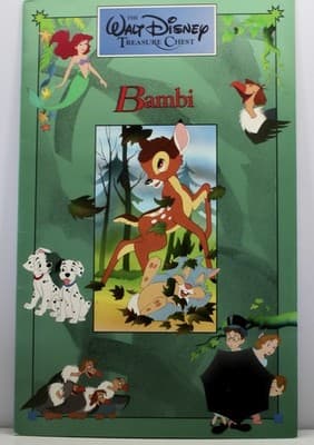 Walt Disney Treasure Chest 4 LARGE Story Books 1991 - Thumbnail 8