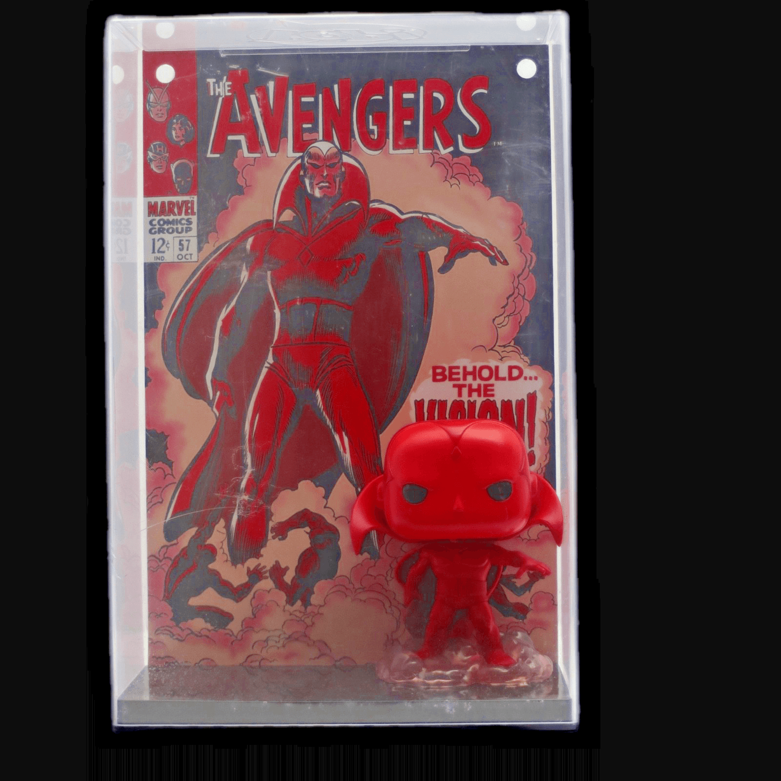 Funko Pop ~ Comic Covers Marvel Vision #02 Avengers #57 Target Exclusive