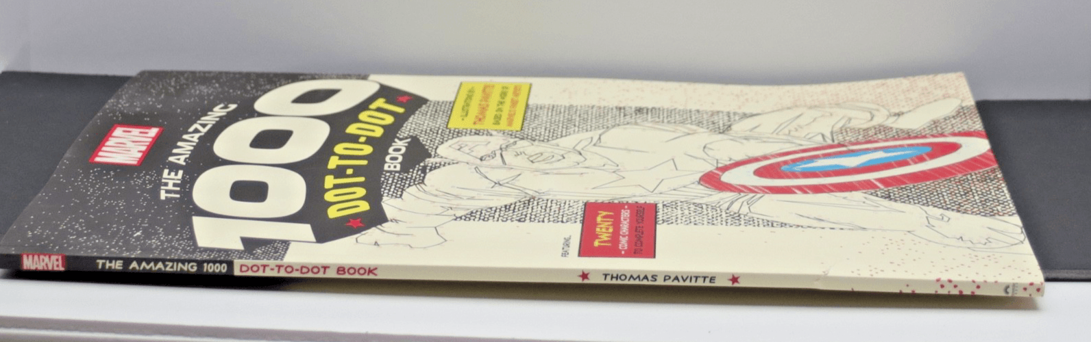 2016 Marvel: The Amazing 1000 Dot-to-Dot Book ~ Thomas Pavitte 20 Characters - Thumbnail 4