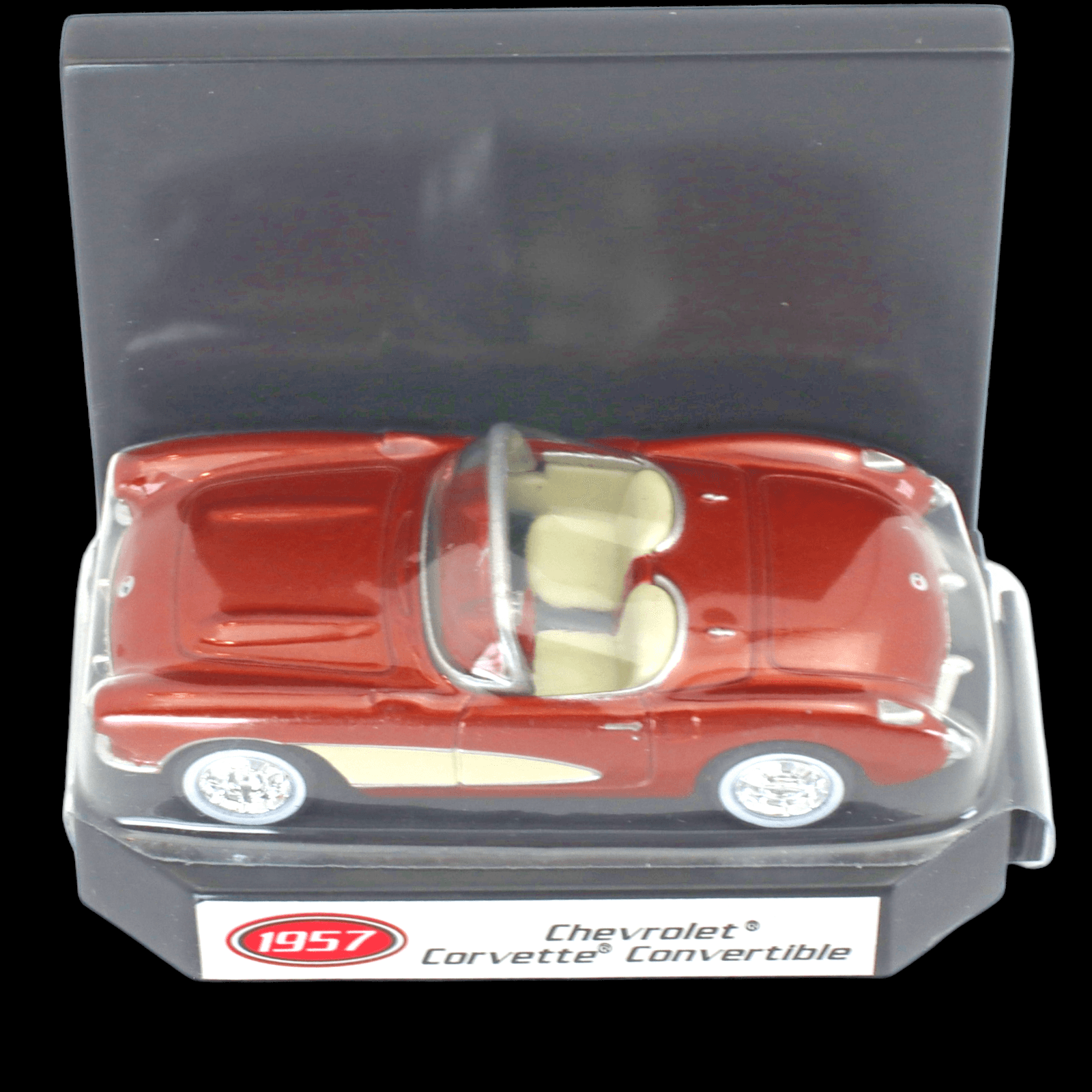 MATCHBOX 50th ANNIVERSARY "BARRETT JACKSON" 1957 CHEVY CORVETTE CONVERTIBLE