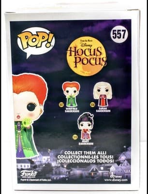 Funko Pop! Vinyl: Disney - Winifred Sanderson #557 - VAULTED/RARE!! - Thumbnail 2
