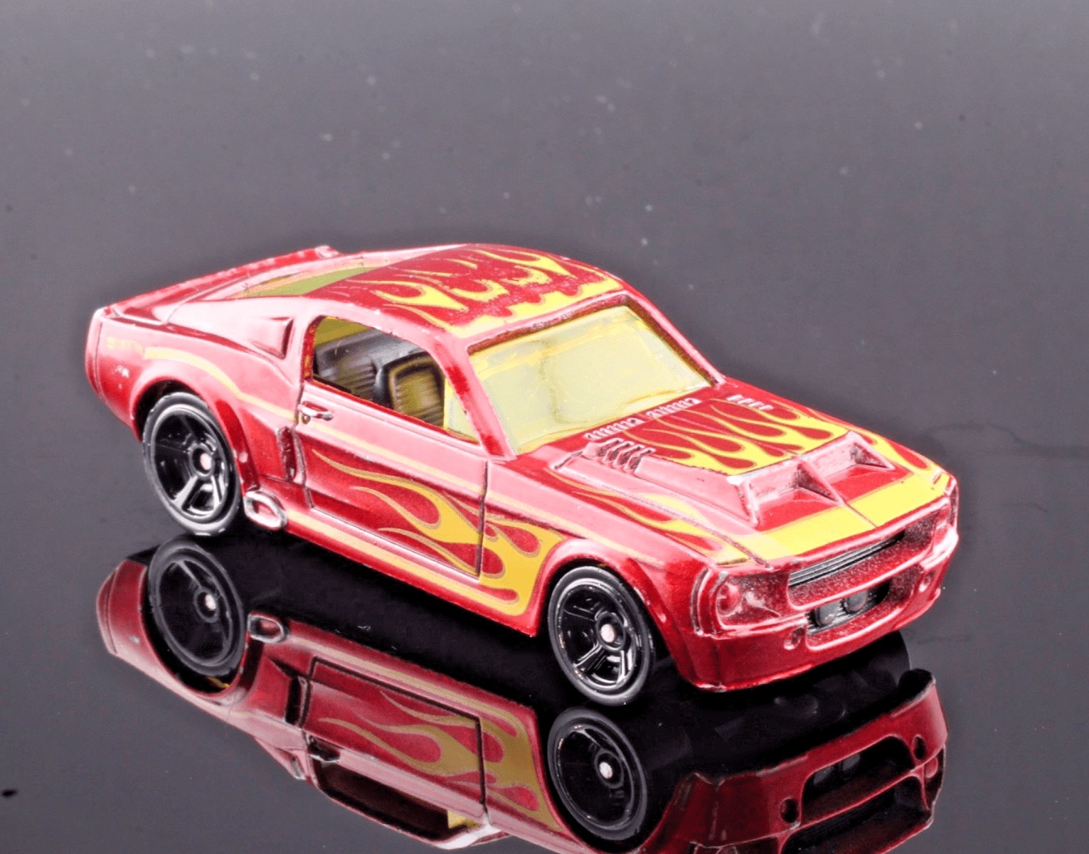 2019 Hot Wheels Flames ~ 1967 SHELBY GT-500 (10/10) ~ Collector # 33/250