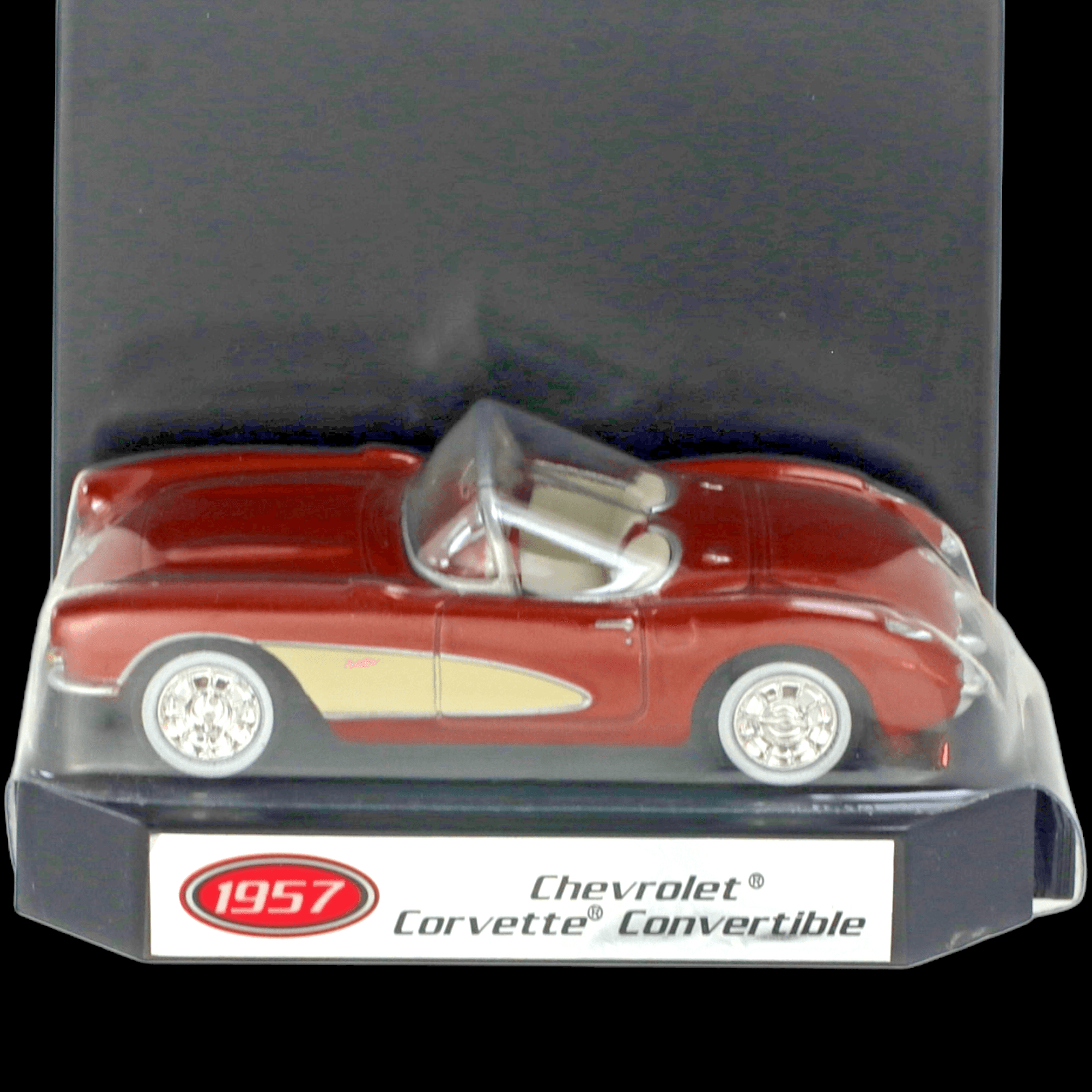 MATCHBOX 50th ANNIVERSARY "BARRETT JACKSON" 1957 CHEVY CORVETTE CONVERTIBLE - Thumbnail 3