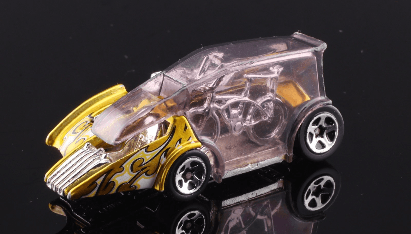 VINTAGE Hot Wheels First Editions ~ 1999 MOTOR PSYCHO POPCYCLE ~ Diecast 1:64 - Thumbnail 10