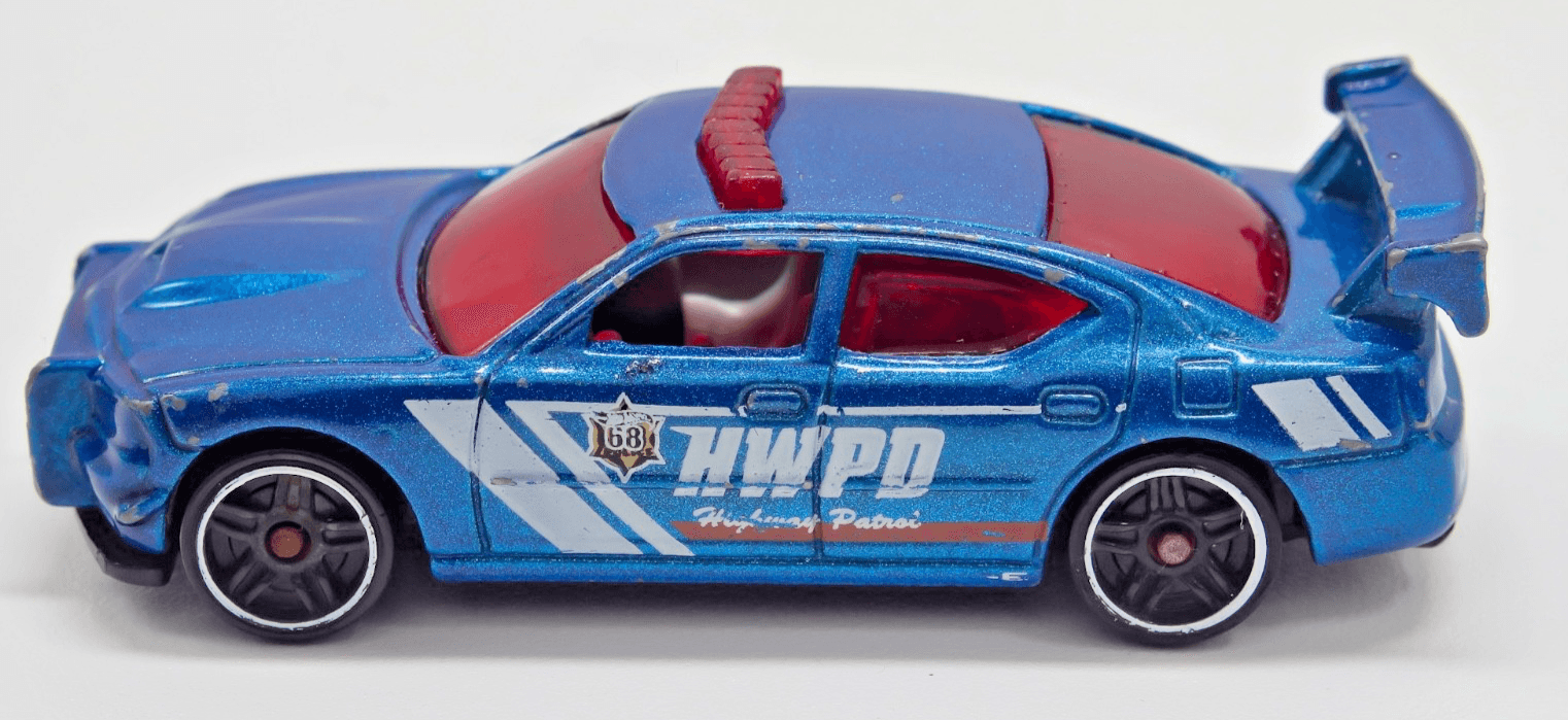 2016 Hot Wheels Police Department ~ DODGE CHARGER DRIFT ~ Diecast 1:64 - Thumbnail 4