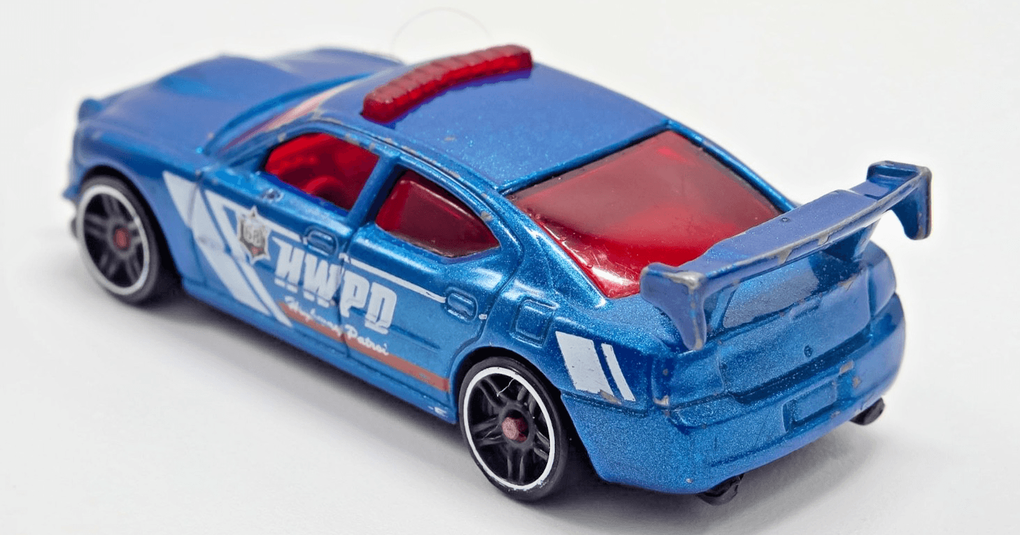 2016 Hot Wheels Police Department ~ DODGE CHARGER DRIFT ~ Diecast 1:64 - Thumbnail 5