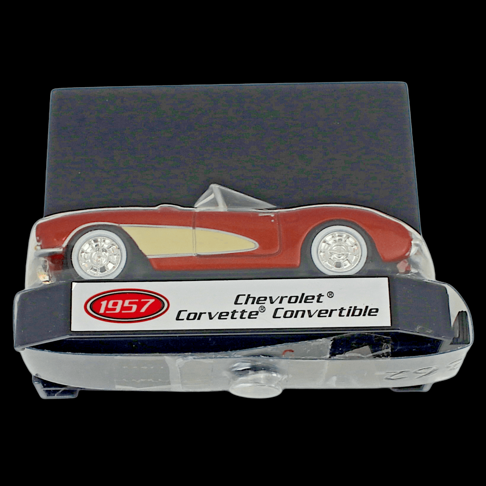 MATCHBOX 50th ANNIVERSARY "BARRETT JACKSON" 1957 CHEVY CORVETTE CONVERTIBLE - Thumbnail 2