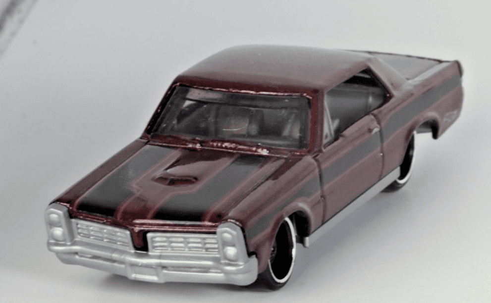 2021 Hot Wheels 1965 PONTIAC GTO ~ Multi-Pack Exclusive ~ Maroon 1/64 - Thumbnail 5