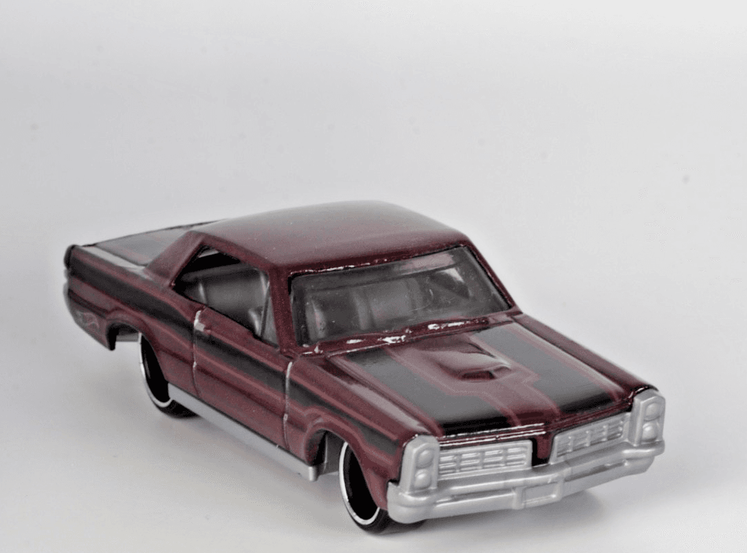 2021 Hot Wheels 1965 PONTIAC GTO ~ Multi-Pack Exclusive ~ Maroon 1/64 - Thumbnail 6