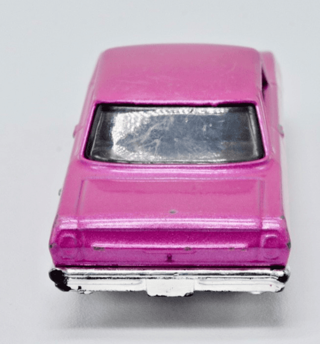 2017 Hot Wheels Flames ~ 1963 CHEVY II (7/10) Collector (14/365) Pink Metalflake - Thumbnail 7
