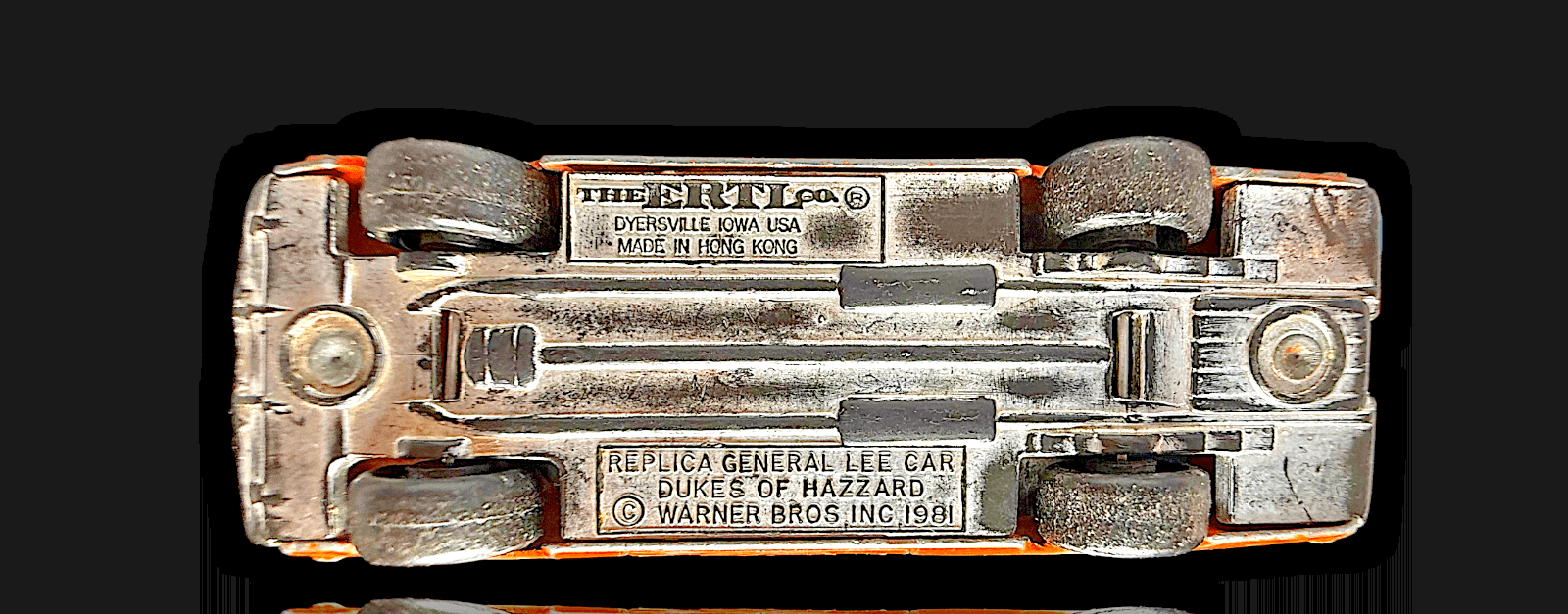 Vintage 1991 ERTL ~ The Dukes of Hazzard GENERAL LEE 1969 DODGE CHARGER R/T - Thumbnail 6