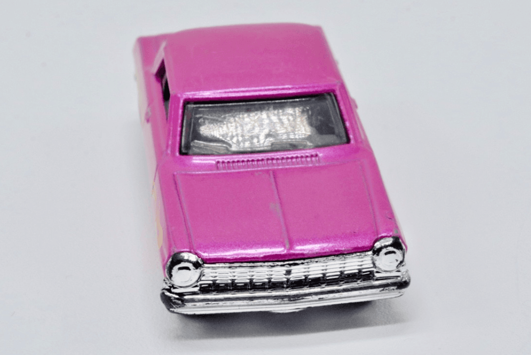 2017 Hot Wheels Flames ~ 1963 CHEVY II (7/10) Collector (14/365) Pink Metalflake - Thumbnail 6
