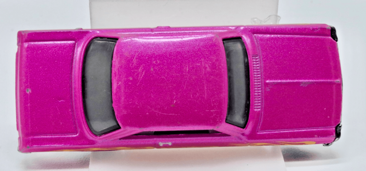 2017 Hot Wheels Flames ~ 1963 CHEVY II (7/10) Collector (14/365) Pink Metalflake - Thumbnail 8