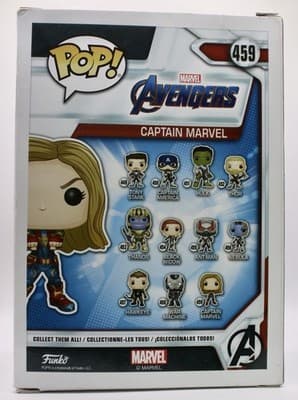 Funko Pop! Marvel Avengers Endgame Captain Marvel #459 - Thumbnail 2