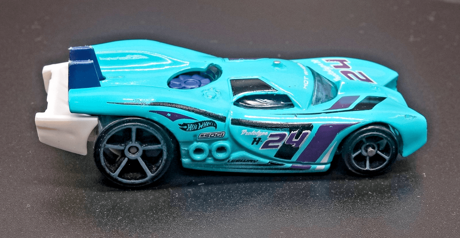 2019 Hot Wheels Muitipack Exclusive ~ PROTOTYPE H-24 ~ Aqua Blue Diecast 1/64 - Thumbnail 11