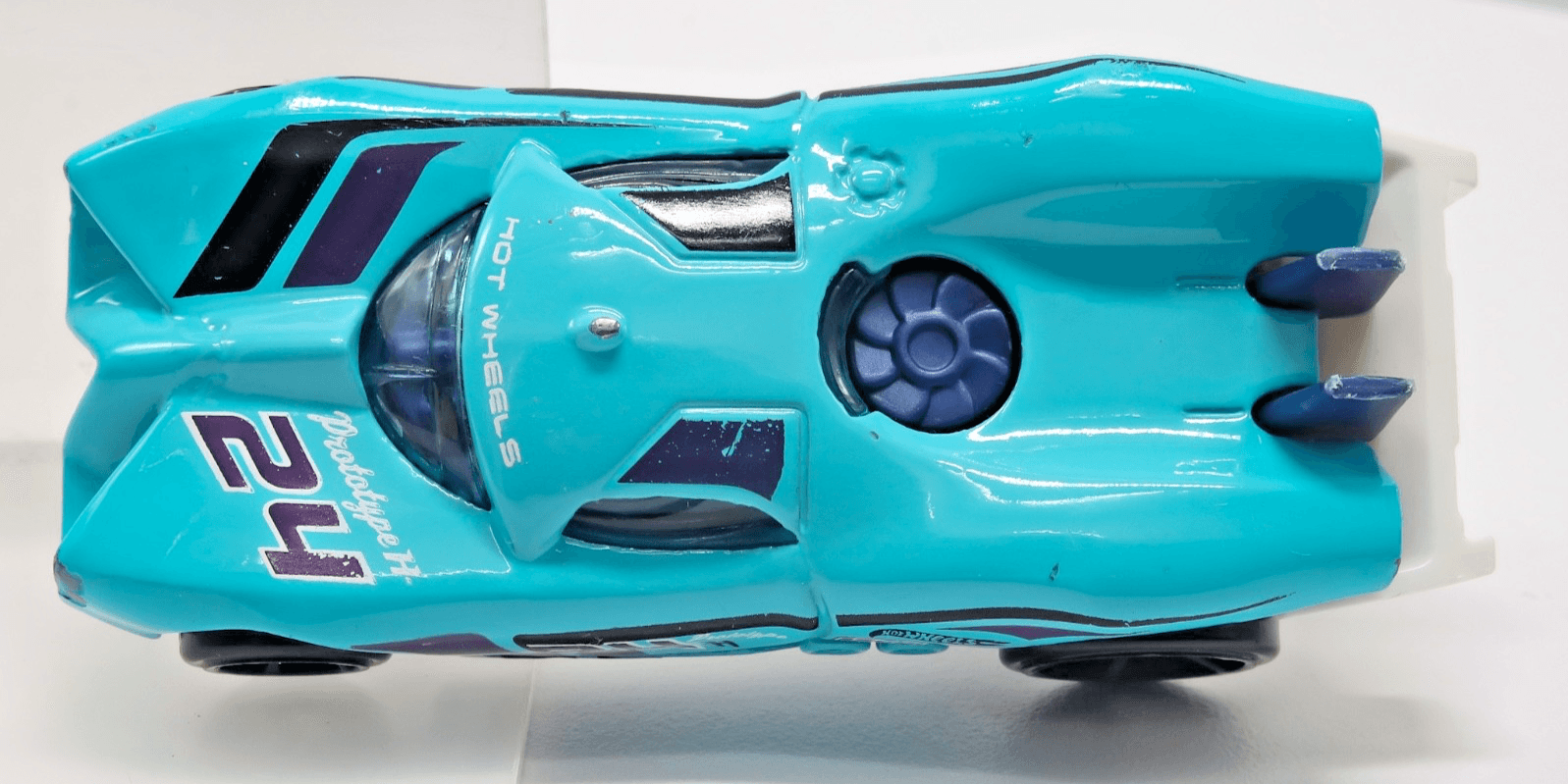 2019 Hot Wheels Muitipack Exclusive ~ PROTOTYPE H-24 ~ Aqua Blue Diecast 1/64 - Thumbnail 9