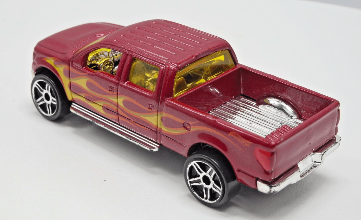2016 Hot WHeels Hot Trucks 5-Pack Exclusive ~ 2009 FORD F-150 ~ Red Diecast 1:64 - Thumbnail 7