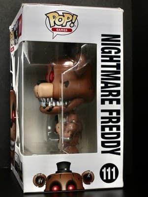 Funko Pop Freddy Flocked Five Nights at Freddy’s - Thumbnail 4