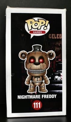 Funko Pop Freddy Flocked Five Nights at Freddy’s - Thumbnail 2