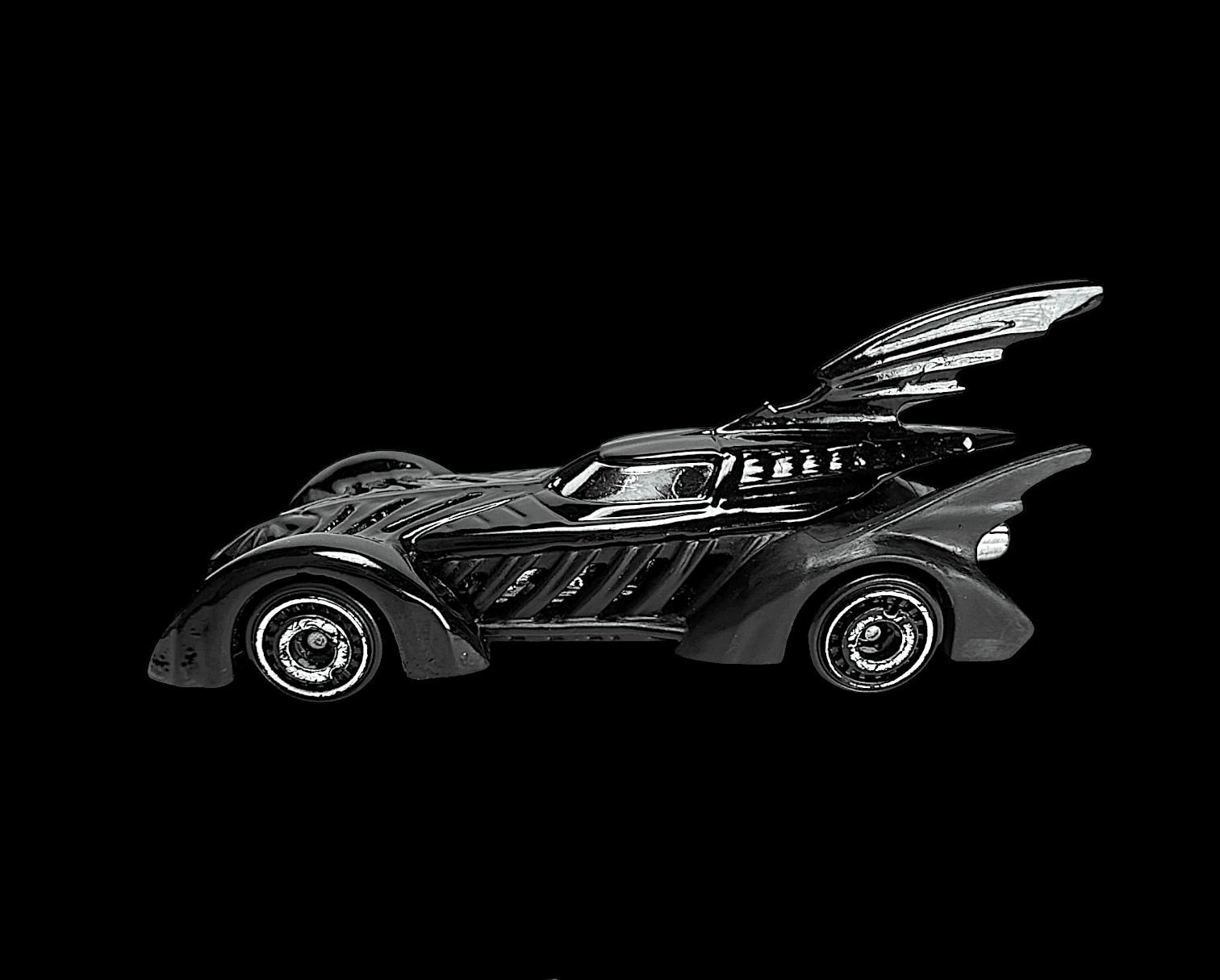 Hot Wheels 2023 BATMAN Forever Batmobile ~ Batman Series 2/5 Black - Thumbnail 2