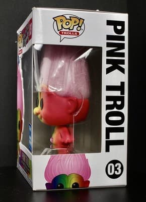 Good Luck Trolls Funko Pop Vinyl Figure - Pink Troll # 03 - Thumbnail 4