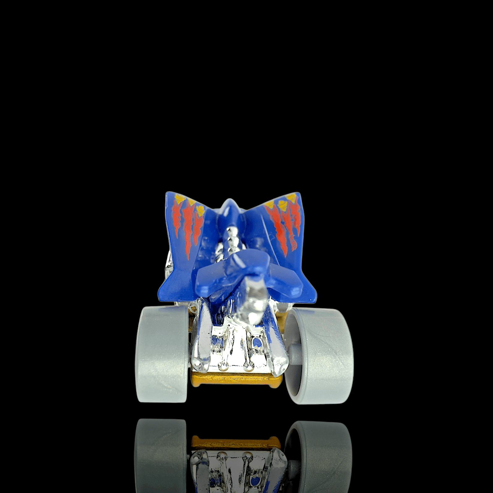 HOT WHEELS 2022 TURBO ROOSTER ~ BLUE 1:64 - Thumbnail 4