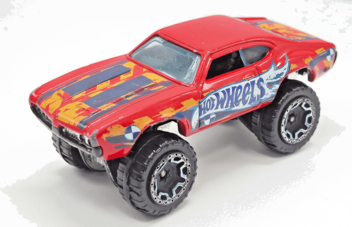 2016 Hot Wheels Daredevils ~ OLDS 442 W-30 (1/10) ~ Red Hi-Rakers 1/64 - Thumbnail 11