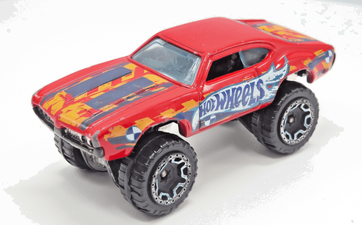 2016 Hot Wheels Daredevils ~ OLDS 442 W-30 (1/10) ~ Red Hi-Rakers 1/64 - Thumbnail 2