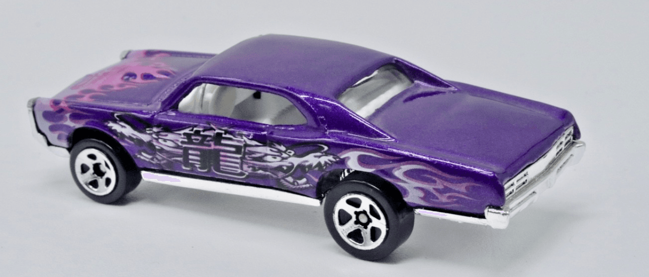 2003 Hot Wheels Dragon Wagons ~ 1967 PONTIAC GTO ~ 2/5 Collector #66 1/64 - Thumbnail 5