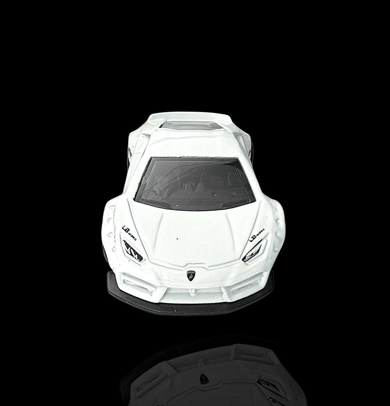 Hot Wheels Lamborghini Huracan Coupe LB Works Super Custom Wheels Decals - Thumbnail 4