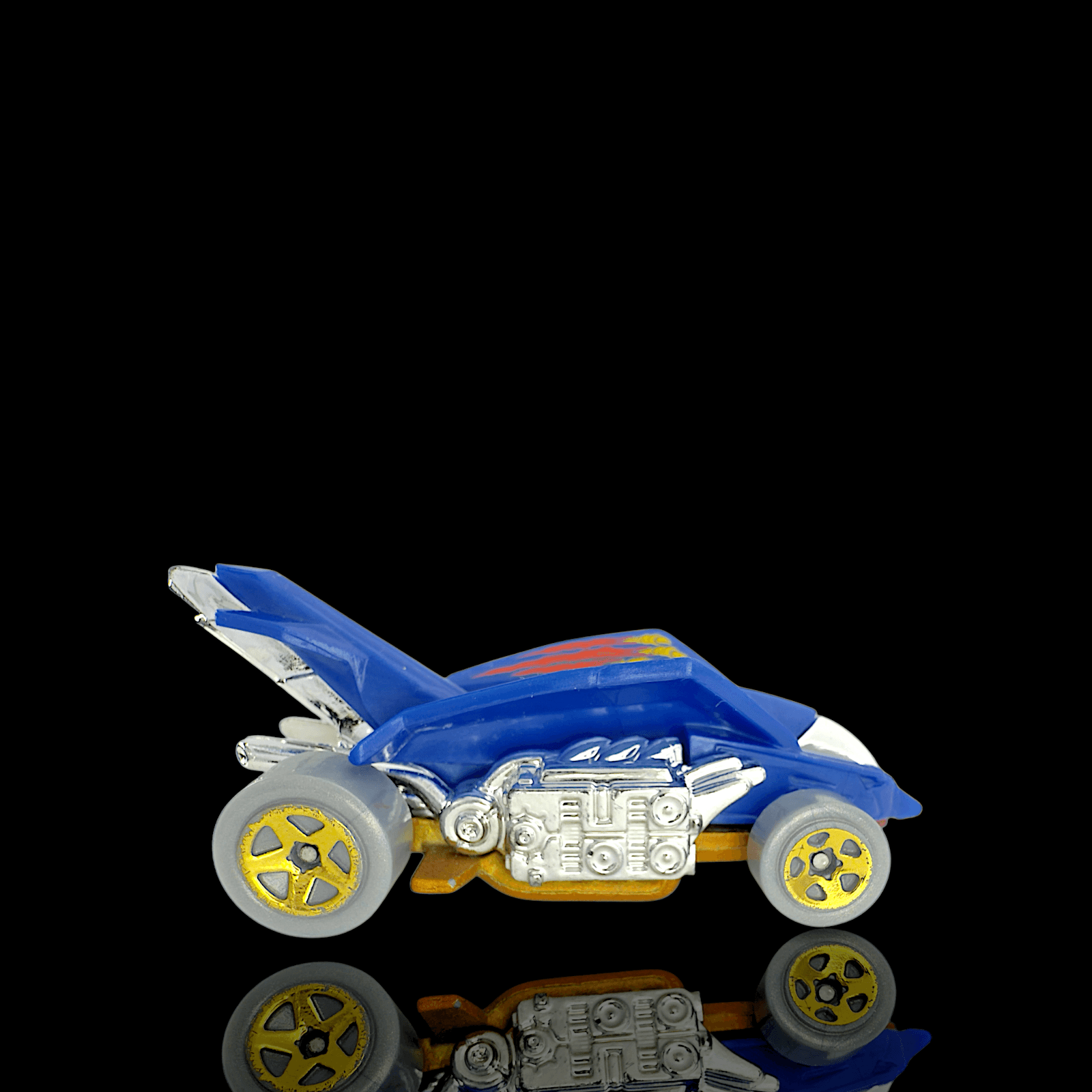 HOT WHEELS 2022 TURBO ROOSTER ~ BLUE 1:64