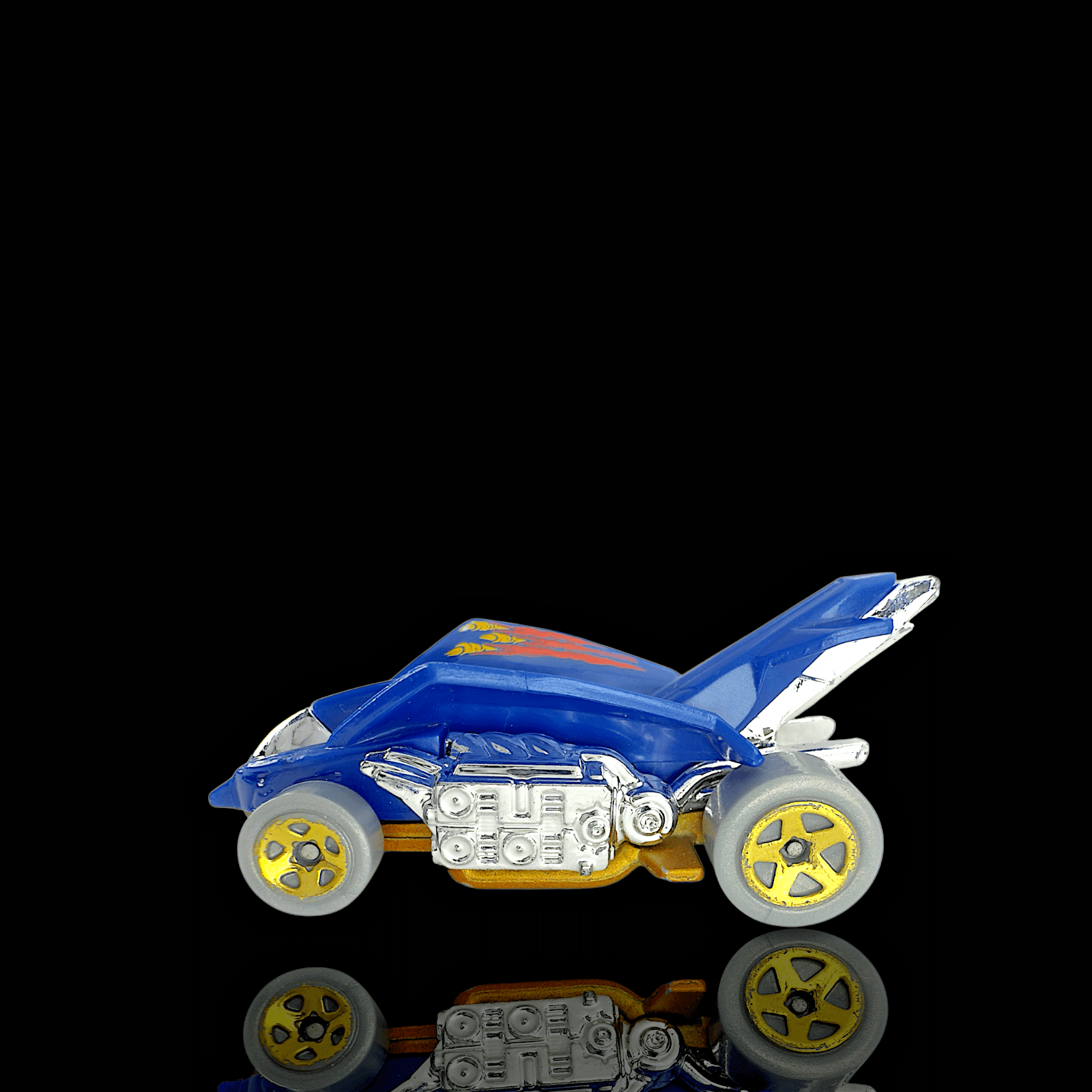 HOT WHEELS 2022 TURBO ROOSTER ~ BLUE 1:64 - Thumbnail 2