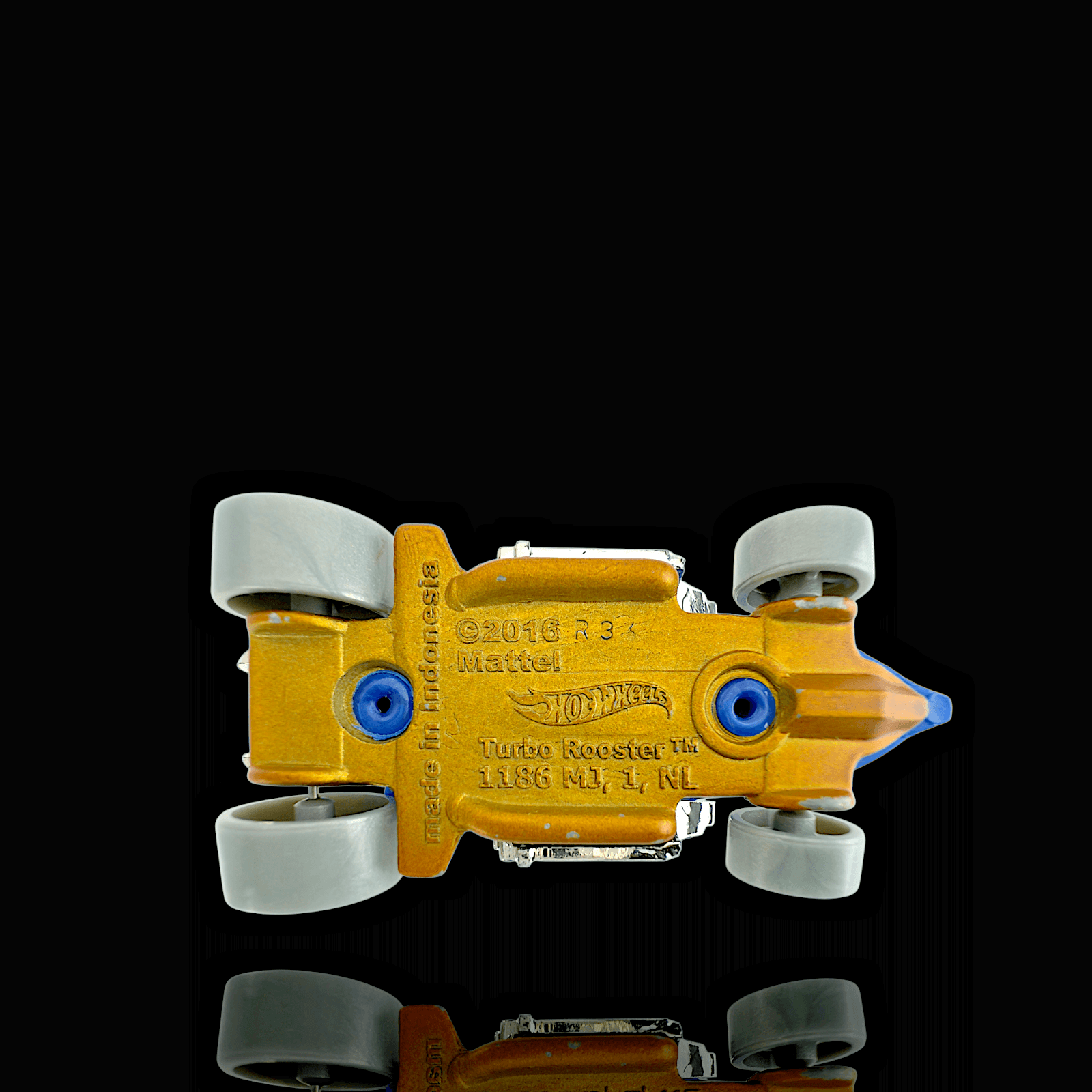 HOT WHEELS 2022 TURBO ROOSTER ~ BLUE 1:64 - Thumbnail 6