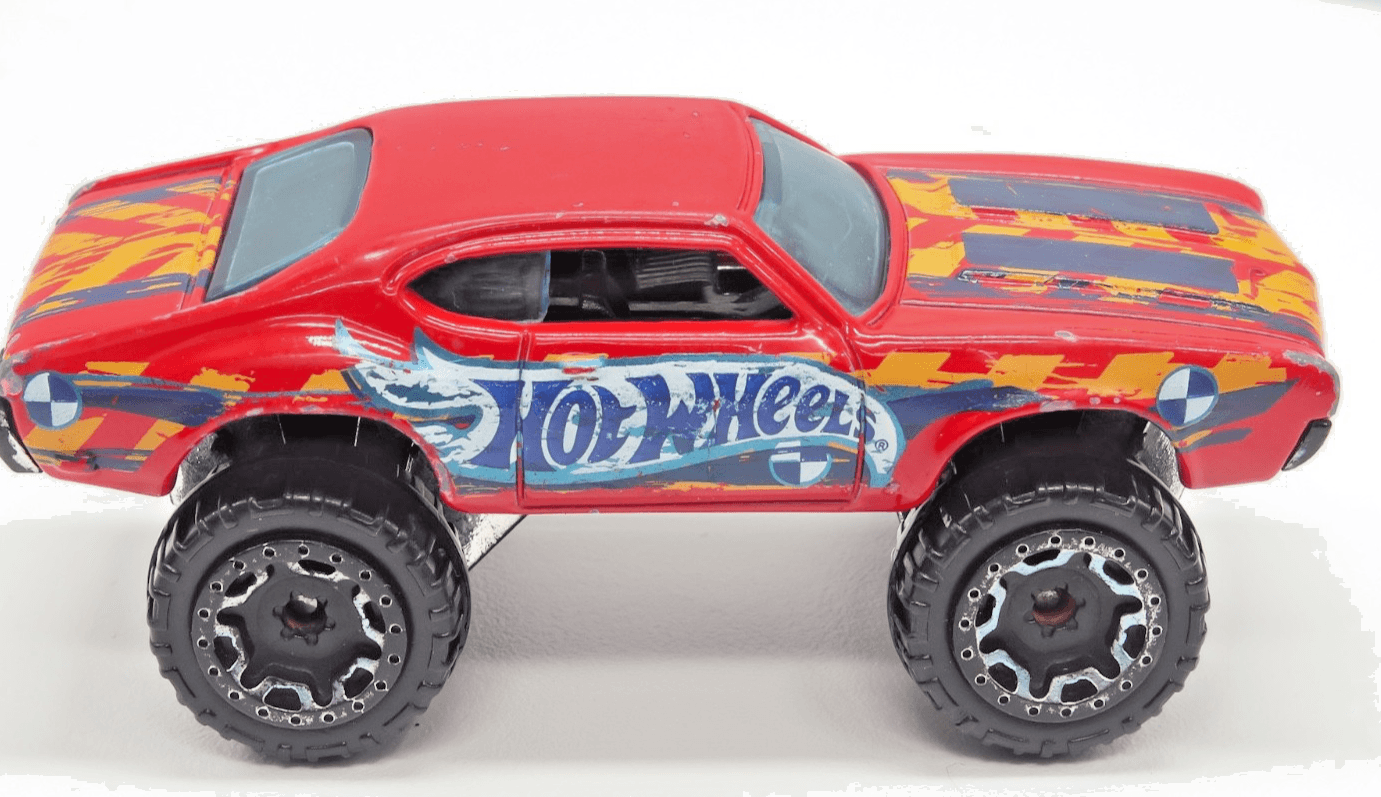 2016 Hot Wheels Daredevils ~ OLDS 442 W-30 (1/10) ~ Red Hi-Rakers 1/64 - Thumbnail 9
