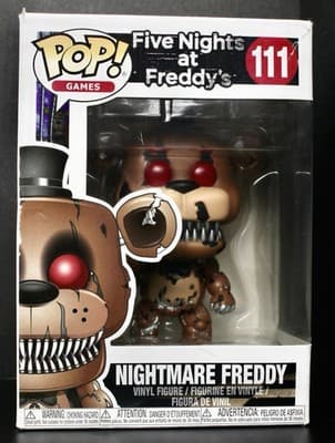 Funko Pop Freddy Flocked Five Nights at Freddy’s
