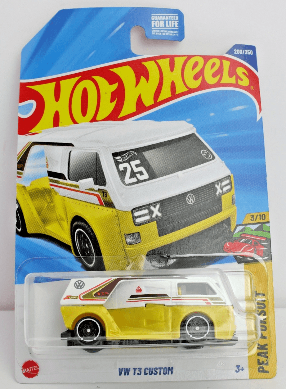2025 Hot Wheels ~ VW T3 CUSTOM ~ #200/250 Peak Pursuit #3/10 Diecast