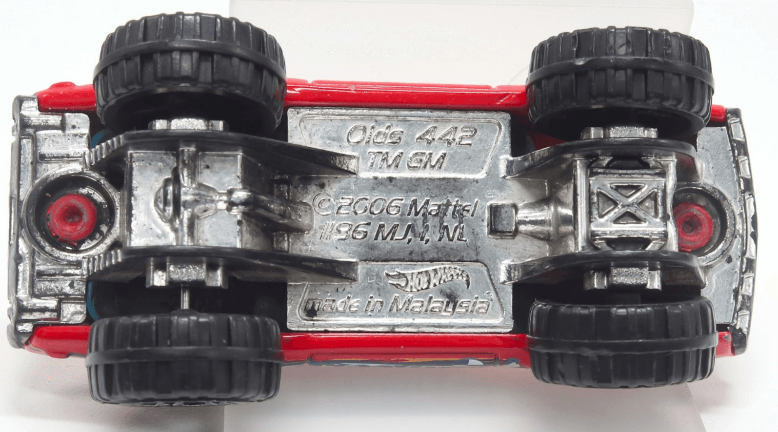 2016 Hot Wheels Daredevils ~ OLDS 442 W-30 (1/10) ~ Red Hi-Rakers 1/64 - Thumbnail 13