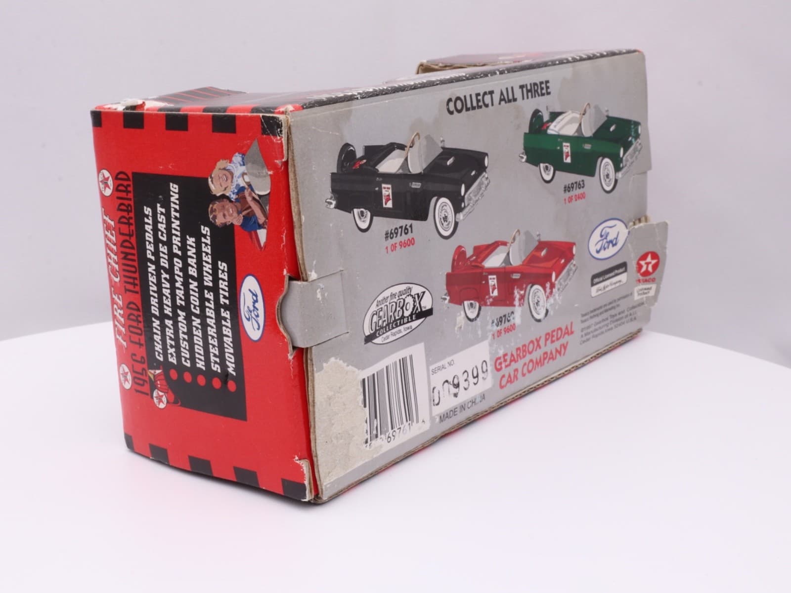 GEARBOX Collectible ~ 1956 FORD THUNDERBIRD ~ Texaco Fire Chief Series #3 1:43 - Thumbnail 4