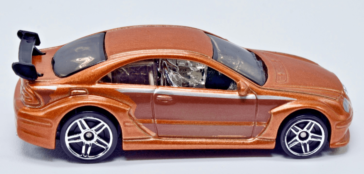 2008 Hot Wheels Web Trading Cars ~ AMG-MERCEDES CLK DTM ~ 22/24 Copper 1/64 - Thumbnail 3