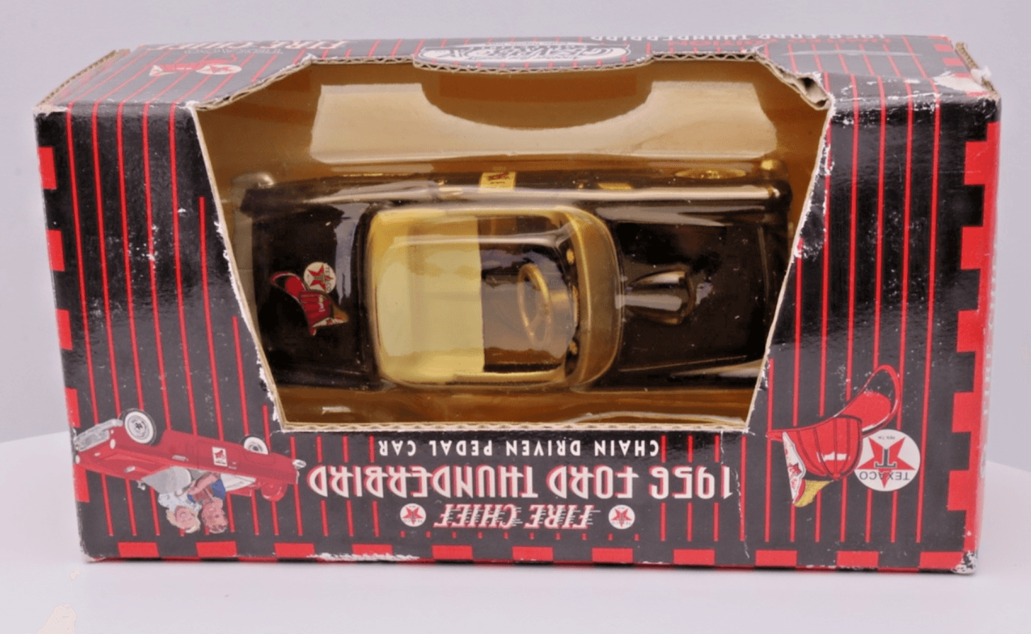 GEARBOX Collectible ~ 1956 FORD THUNDERBIRD ~ Texaco Fire Chief Series #3 1:43 - Thumbnail 8