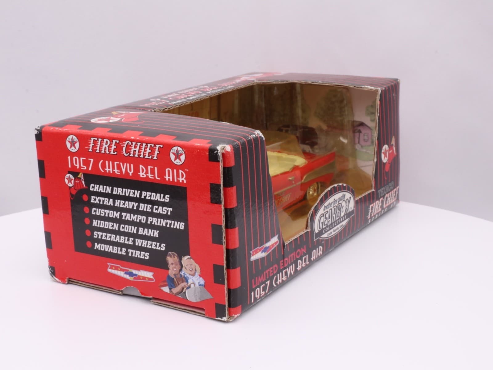 Gearbox Collectible ~ Texas Fire Chief Series #2 ~ 1957 Chevy Bel Air Fire - Thumbnail 6