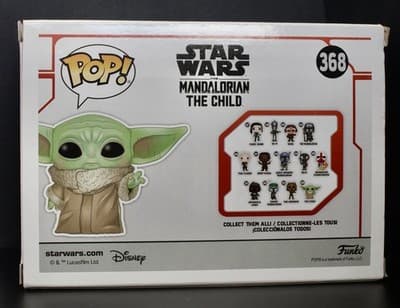 NIB Funko Pop #368 The Child Star Wars Mandalorian Vinyl Figure New In Box - Thumbnail 3