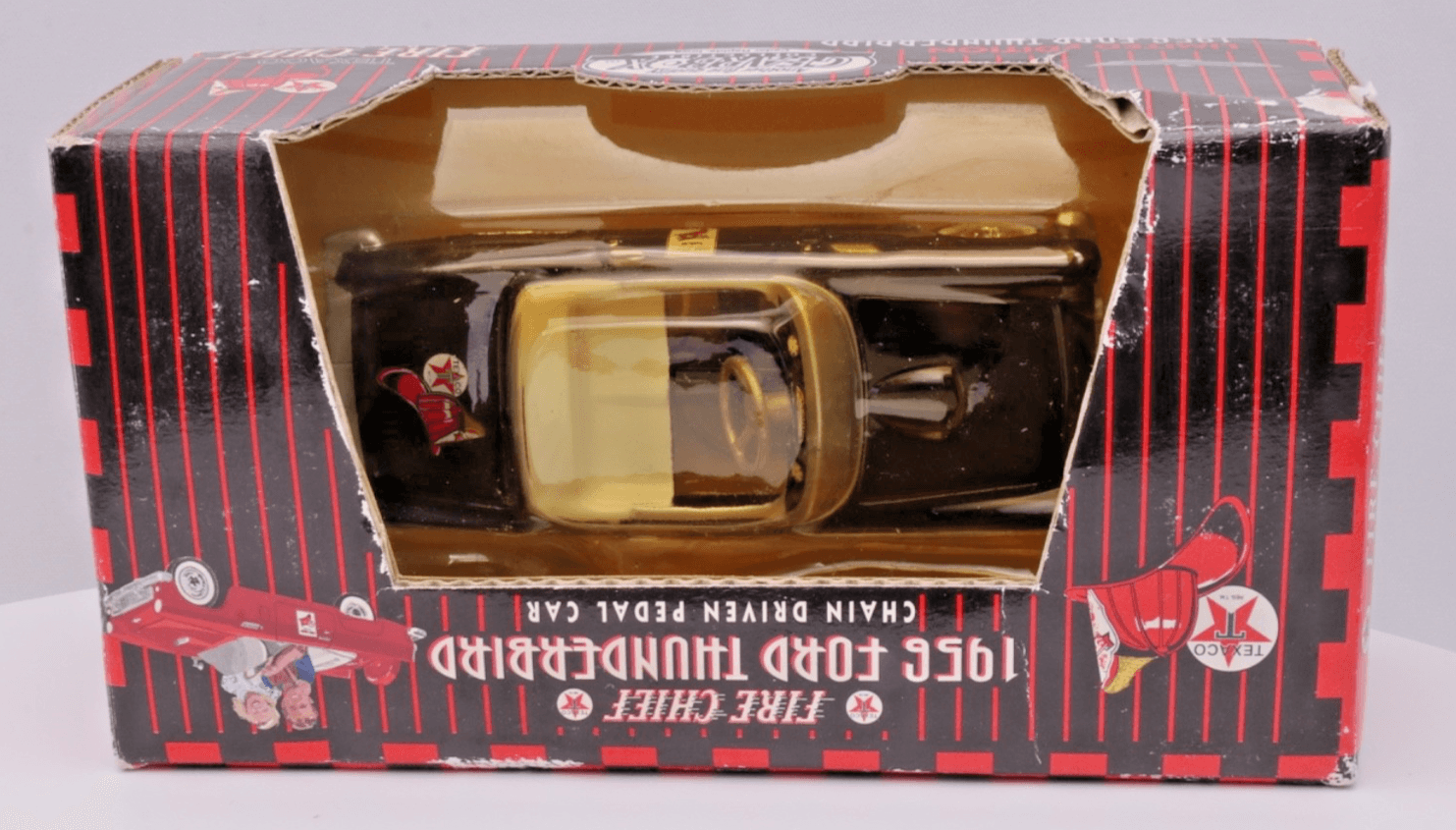GEARBOX Collectible ~ 1956 FORD THUNDERBIRD ~ Texaco Fire Chief Series #3 1:43 - Thumbnail 7