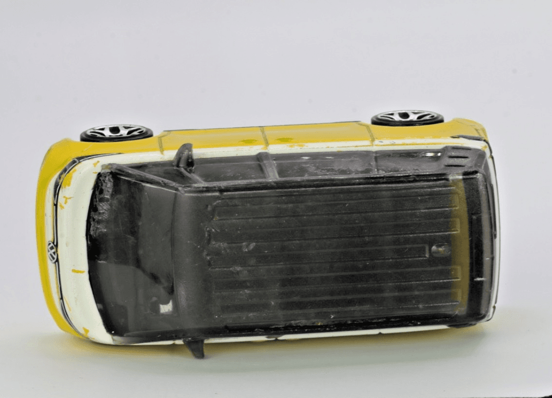2023 Hot Wheels ~ VOLKSWAGEN ID. BUZZ ~ Yellow ~ Green Speed 173/250 Diecast - Thumbnail 7