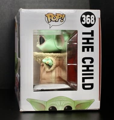 NIB Funko Pop #368 The Child Star Wars Mandalorian Vinyl Figure New In Box - Thumbnail 2