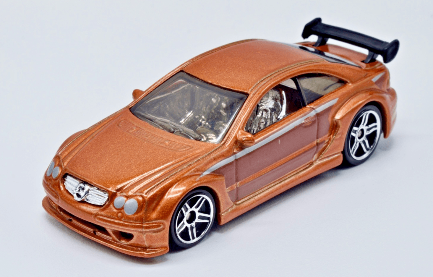 2008 Hot Wheels Web Trading Cars ~ AMG-MERCEDES CLK DTM ~ 22/24 Copper 1/64 - Thumbnail 2