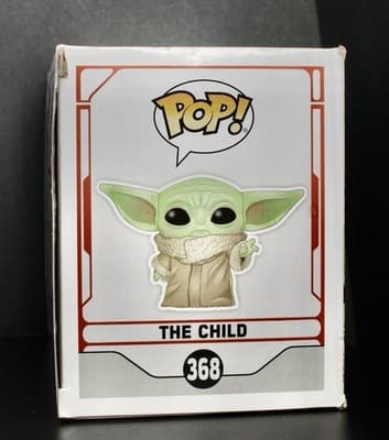 NIB Funko Pop #368 The Child Star Wars Mandalorian Vinyl Figure New In Box - Thumbnail 4