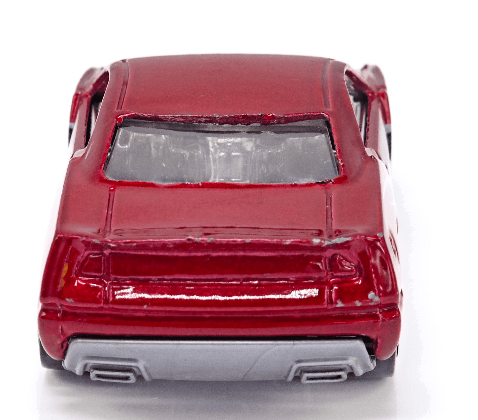 2003 Hot Wheels ~ RAPID TRANSIT ~ Red W/Flames Diecast 1:64 - Thumbnail 7