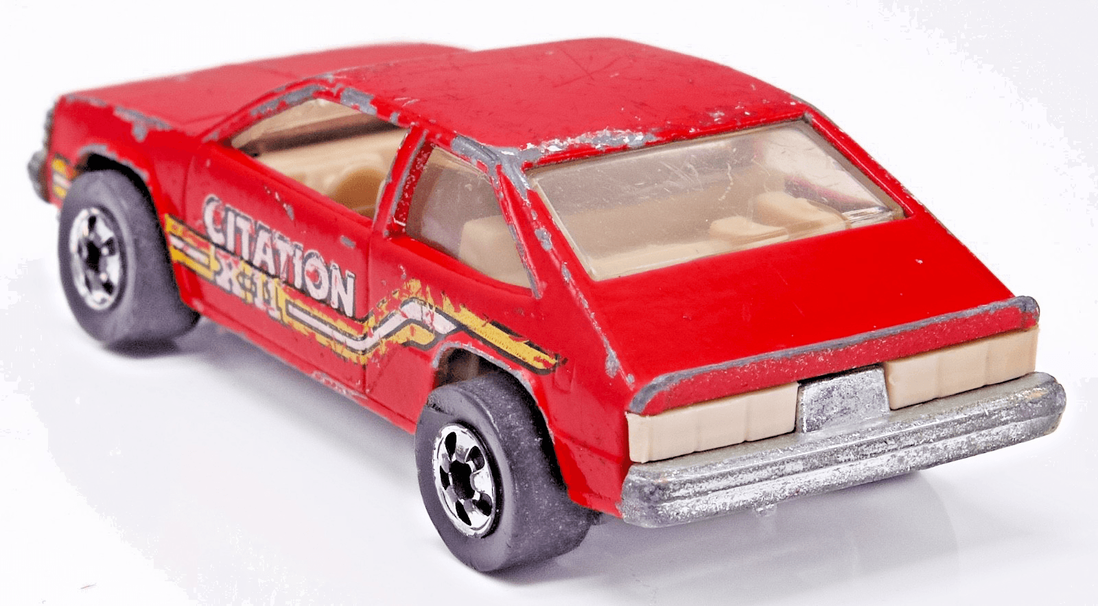 VINTAGE Hot Wheels Blackwall ~ 1980 CHEVY CITATION X-11 ~ Red Diecast - Thumbnail 6